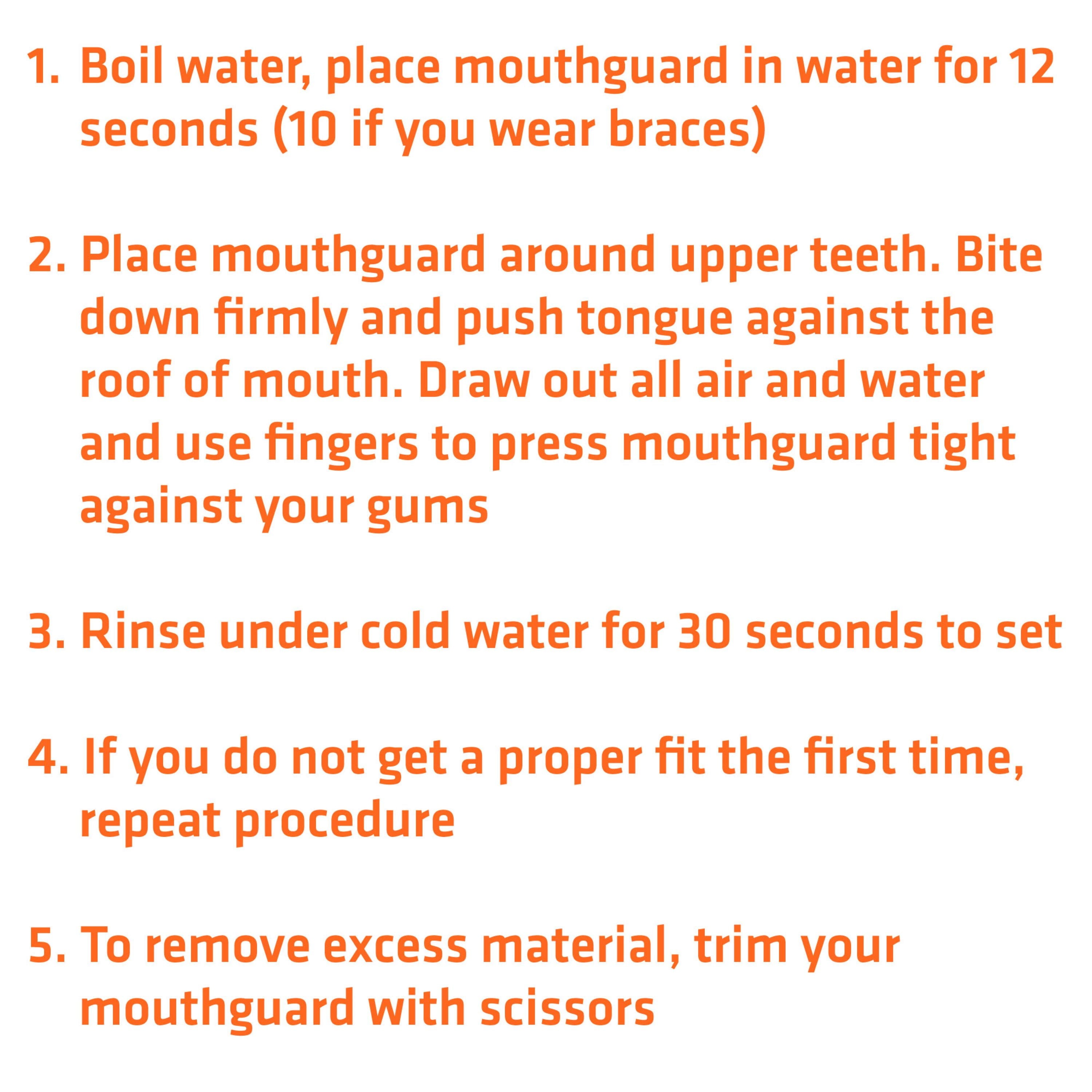 Sport | EZ Sport Clear Mouthguard | Adult | Multi-Sport