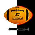 LED Light up Football, Glow in the Dark, Junior Size, Glow in the Dark for Night Play